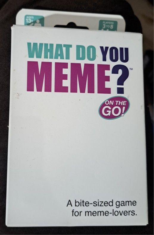 "What Do You Meme?" card game.