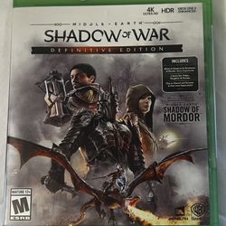 Middle-Earth: Shadow of War Definitive Edition - Xbox One