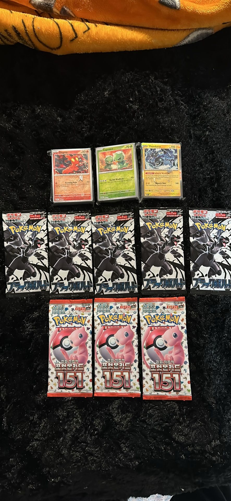 Japanese & Korean Unopened Pokemon Packs & English Mystery Card Pokemon Packs