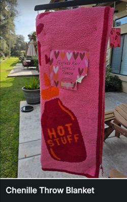 Chenille Throw Blanket