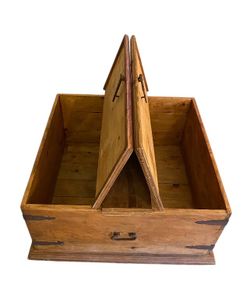 Antique 1800’s Spanish Wooden Trunk