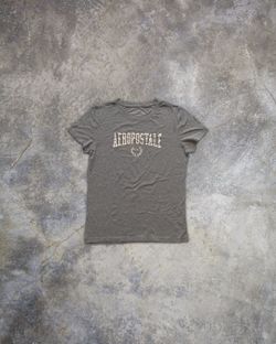 AEROPOSTALE CLASSIC CREW T-SHIRT GREY XL