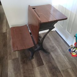 Antique School Desk