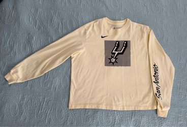 Women’s Nike San Antonio Spurs Long Sleeve Shirt, Size Medium