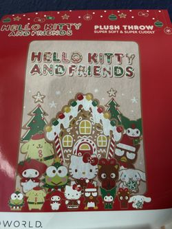 Hello Kitty And Friends Throw Blanket