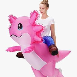 New Inflatable Axolotl Costume