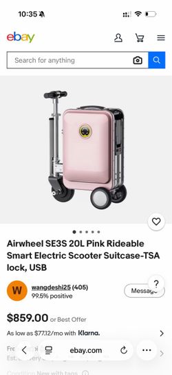 Airwheel suite case