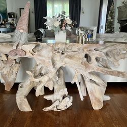 Beautiful Unique Root Console Table