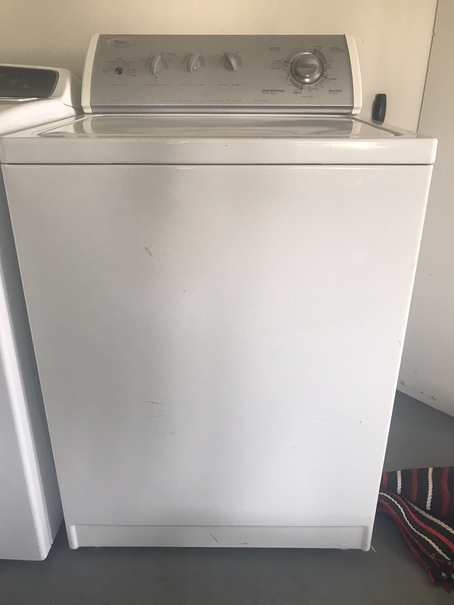 Whirlpool Washing Machine - LSQ9549PW 27 Inch Top-Load Washer with 3.2 Cu. Ft. Capacity, 12 Automatic Cycles & Ultimate Care II Wash System: White w/