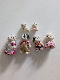 Calico Critters Dalmatian family
