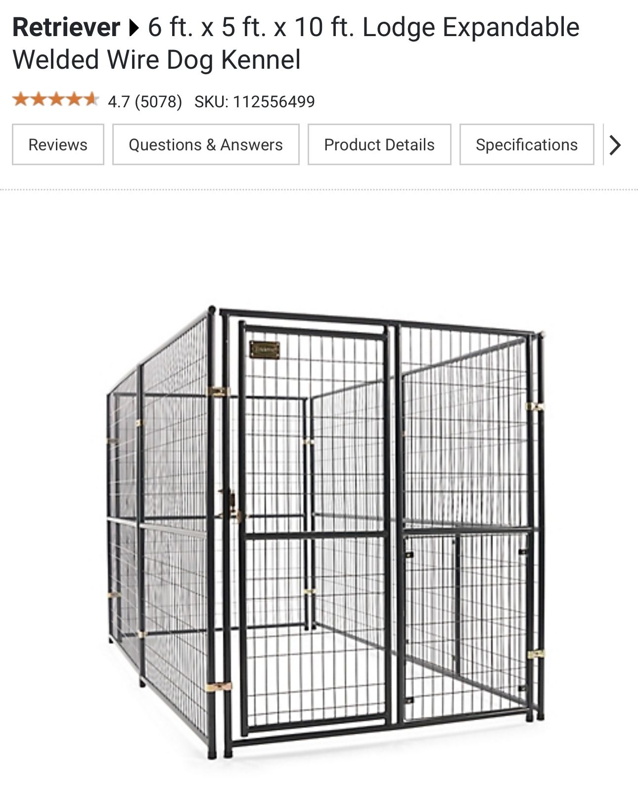 Retriever Dog Kennel for Sale in Fresno, CA OfferUp