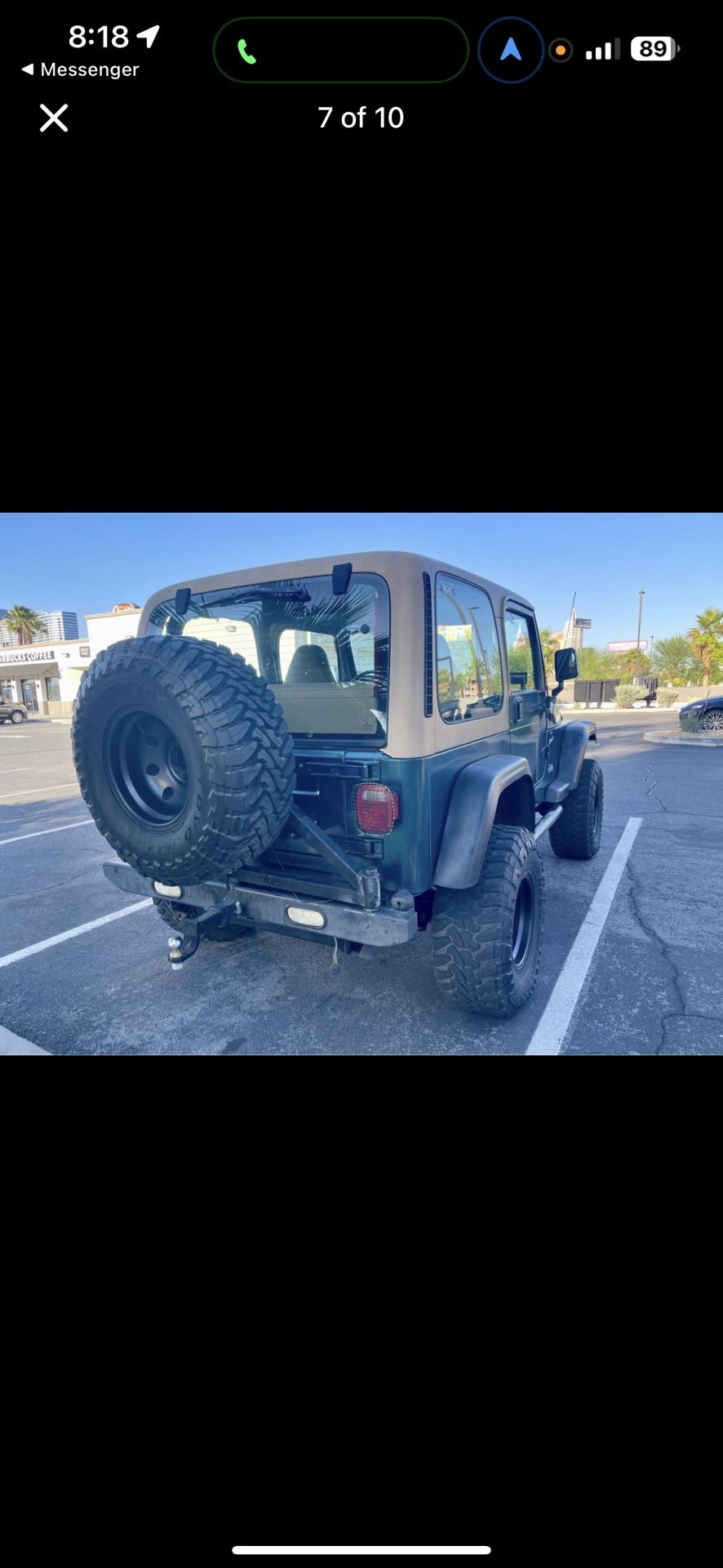 Rear Wrangler TJ LJ Bumper Tire Carrier