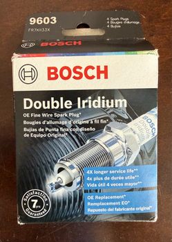 Bosch 9603 Double Iridium Spark Plugs