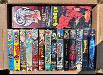 Various Anime 42 VHS Tapes (Lot 1 )