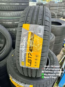 185/65R14 Land Golden All Season New Set of Tires Installed and Balanced Set de Llantas Nuevas Instaladas y Balanceadas