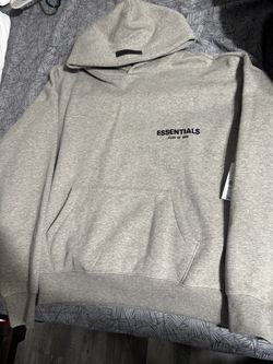 Dark Oatmeal Essentials hoodie