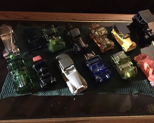 Avon collector cologne bottles