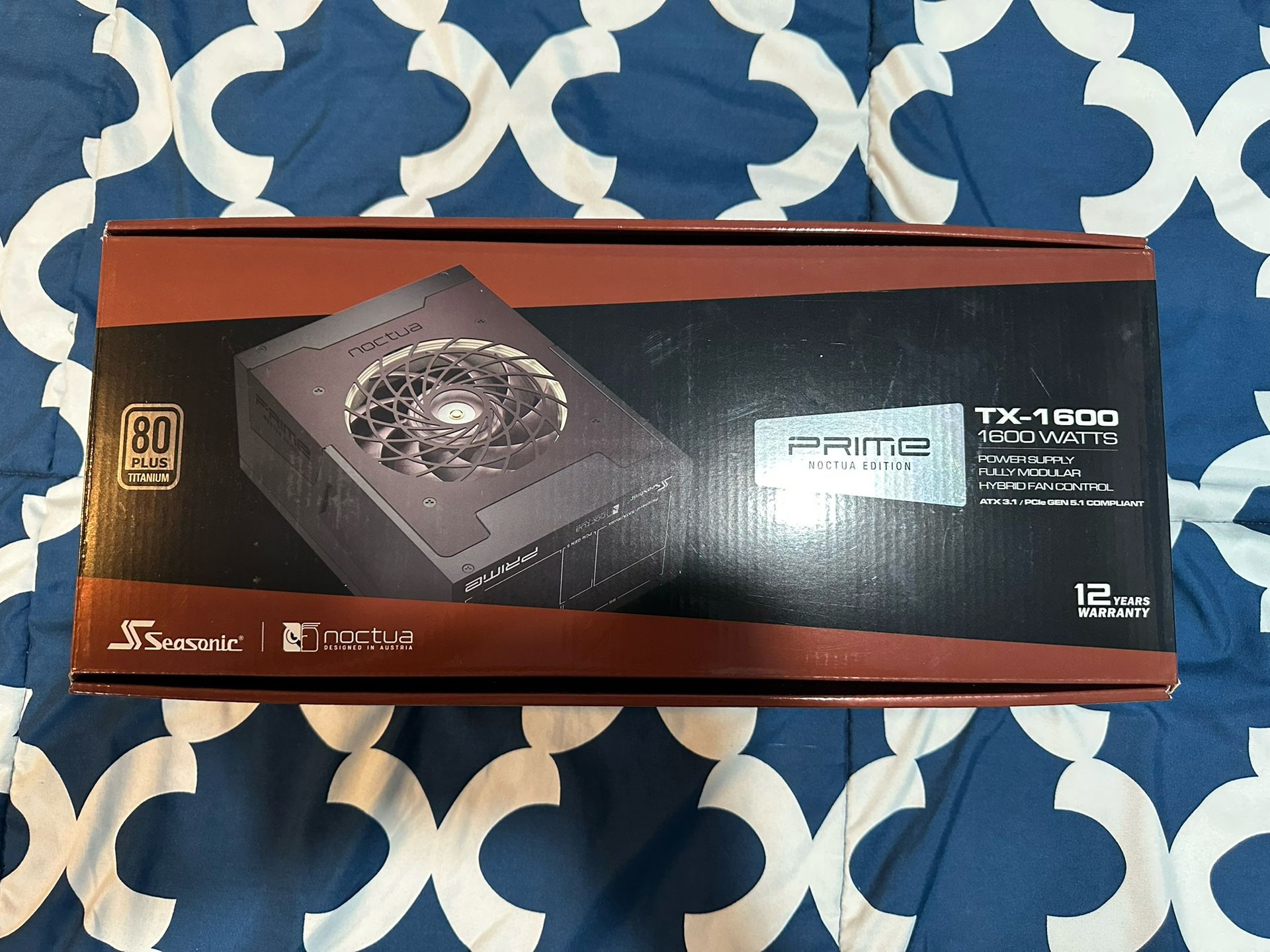 Seasonic Prime TX-1600 Noctua Edition 1600W 80 Plus