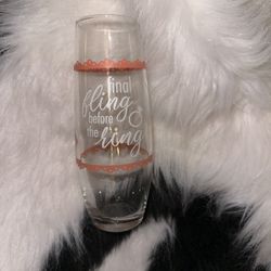 Final Fling Before the Ring Glass