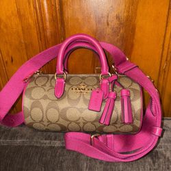Pink Coach Bag