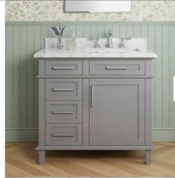 36" BATHROOM VANITY NEW