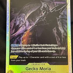 Gecko Moria OP14-104 SR - The Azure Sea’s Seven - Near Mint