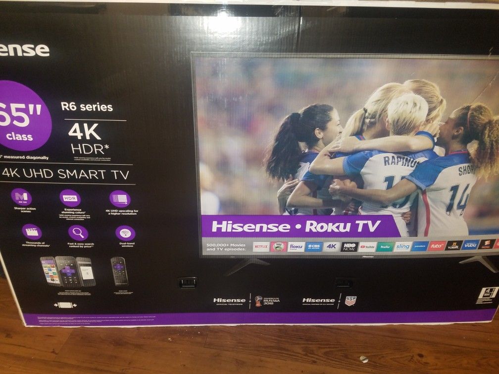 65 inch hisense 4k smart tv