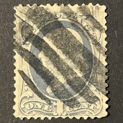 1871 1c Ben Franklin Stamps