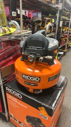 RIDGID RDGD 6 gal. 150 PSI Portable Electric Pancake Air Compressor