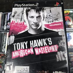 Tony Hawk American Wasteland Ps2 $35-$40 Each Gamehogs 11am-7pm