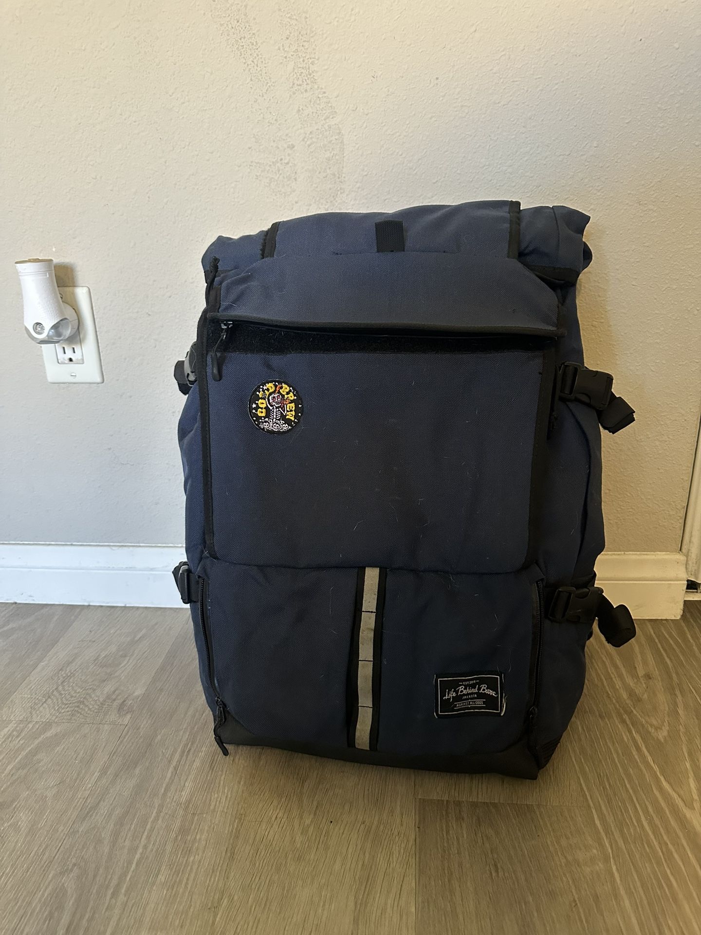 Life Behind Bars Messenger Backpack