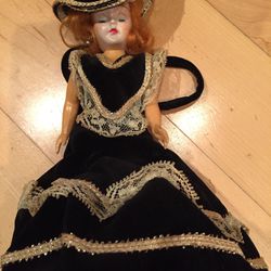 Vintage Antique Doll Purse