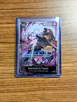 2026 One Piece Nationals Blackbeard Promo