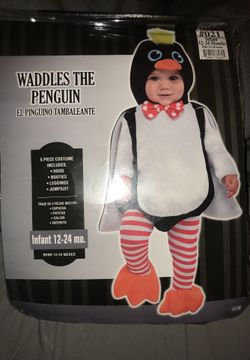 Infant penguin costume