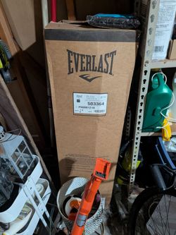 Brand new in box Everlast Punching 100lb bag