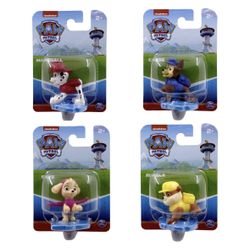 NEW Paw Patrol Pups Marshall, Skye, Chase, Rubble Set Of 4 Toys/cake Toppers 