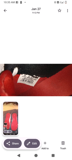 Air force one size 5 Y 2800. New 500 worn only one month