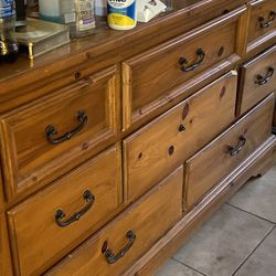 Wood dresser