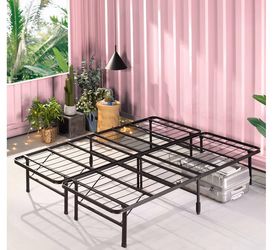 Zinus SmartBase 14” Full Metal Bed Frame – No Box Spring Needed
