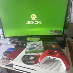 Xbox One S 500 Gb And Games 