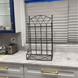 Wrought Iron Hanging Shelf