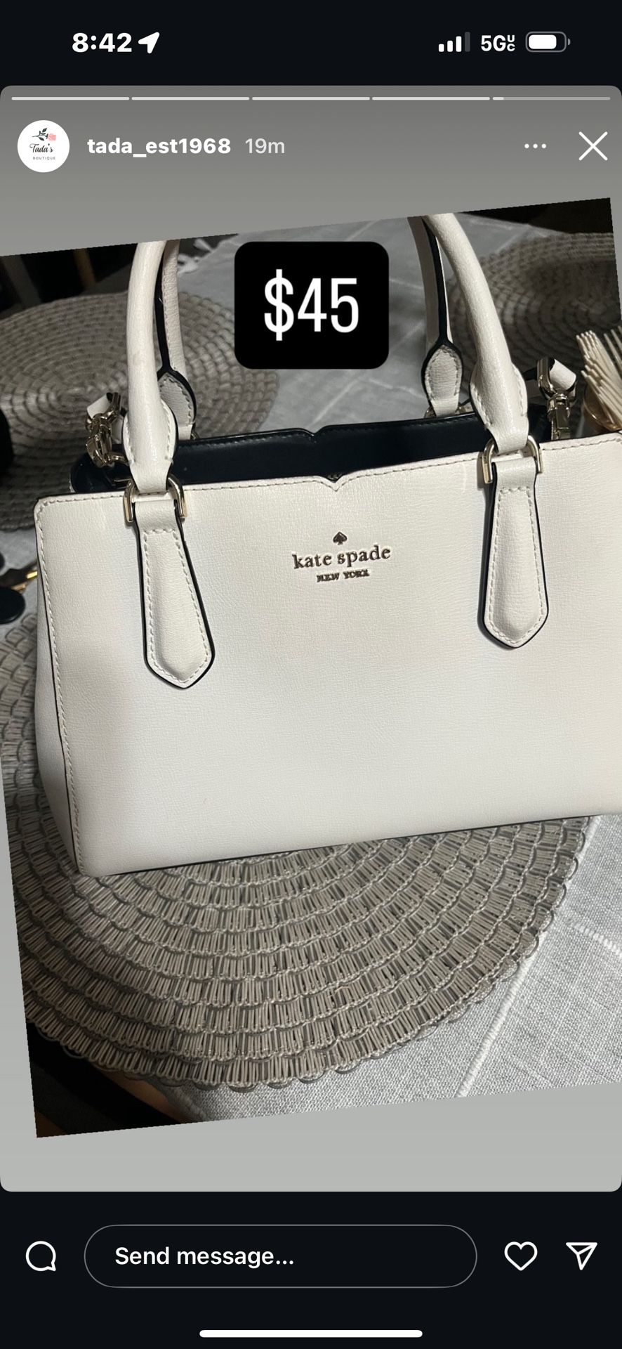 Authentic kate spade purse