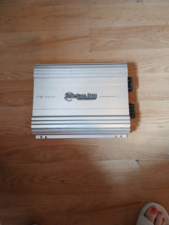 American Bass 800w Amp