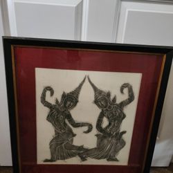 FREE Thailand Cambodia Framed Art + FREE Lamp Ripped (You Can Tape It)