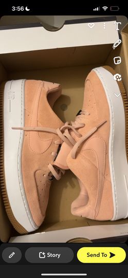 Pink Nike Air Forces