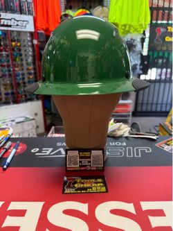 LIFT FULL BRIM GREEN SAFETY HARD HAT