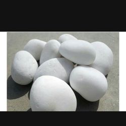 Polished Beach Pebbles and Landscape River Rocks