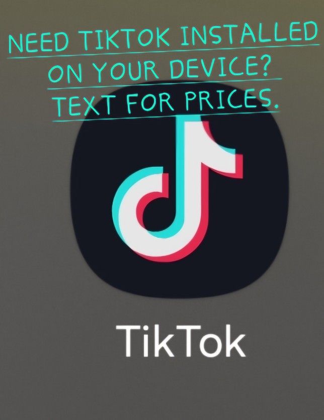 Installing TIK TOK ON DEVICES.