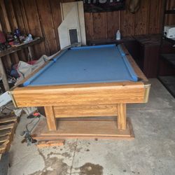 Pool Table And Accessories 