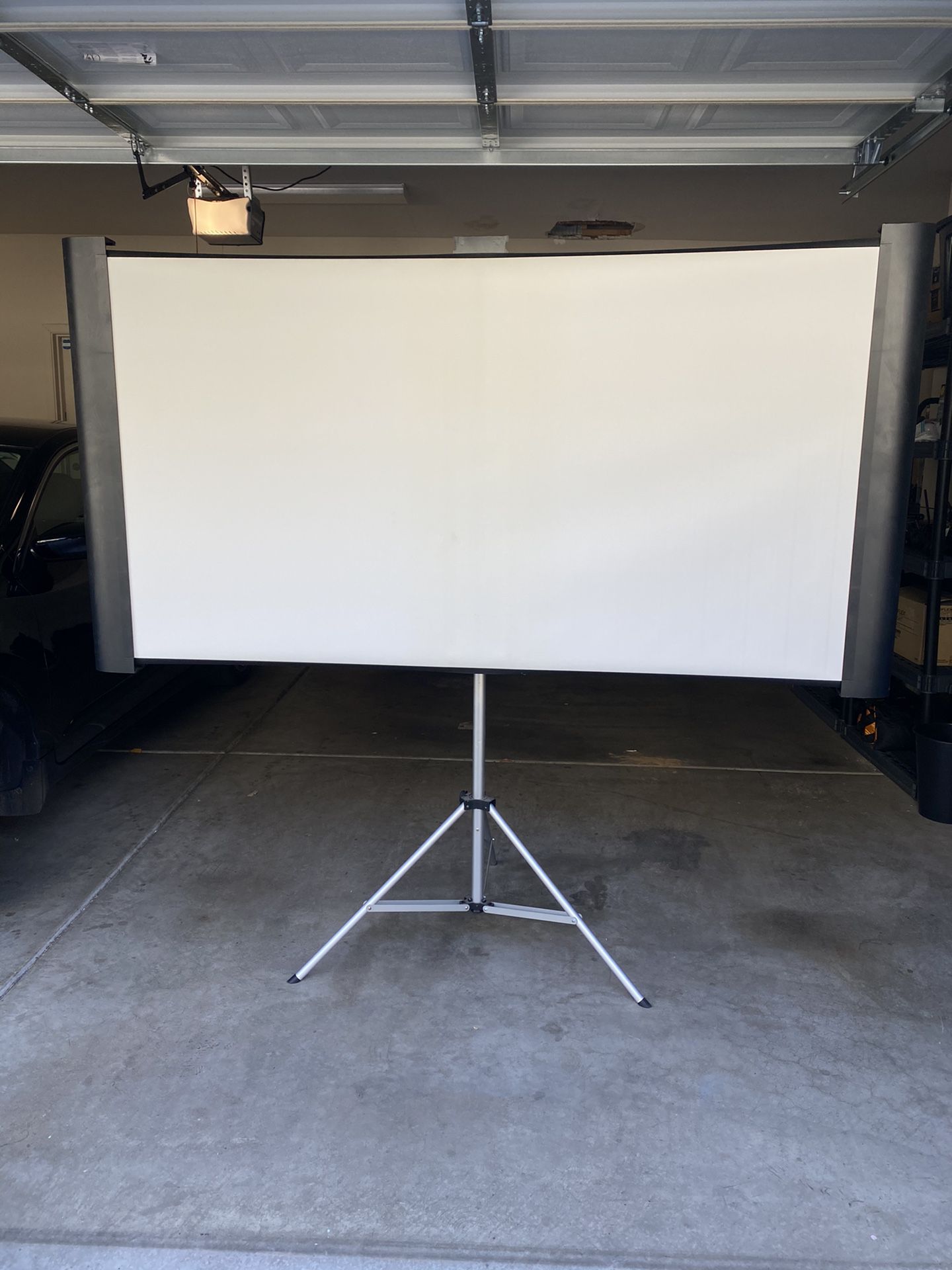 Folding movie screen (projector screen)